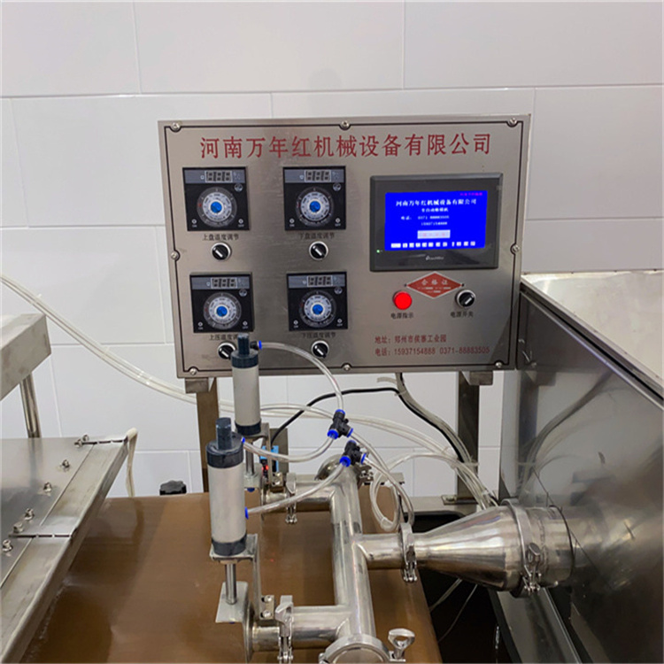 全自動(dòng)烙饃機(jī)加工程序介紹做工精細(xì)