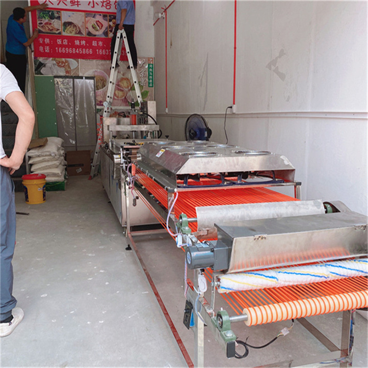 圓形烙饃機(jī)雙面加熱介紹價(jià)格低