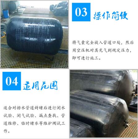政橡膠堵水氣囊安裝施工種類多質(zhì)量好